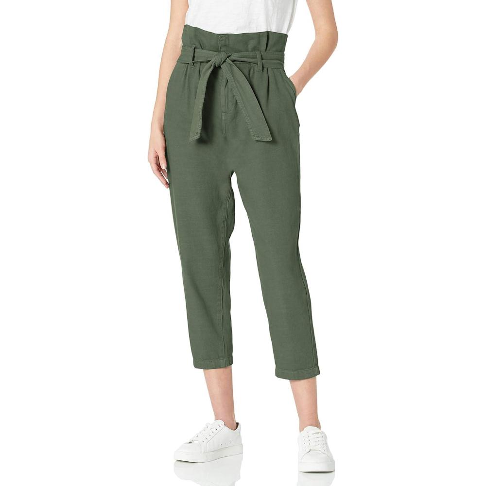 image:imageBLANKNYC Womens Paperbag Selfbelted Tapered Pants Comfortable amp Stylish TrousersSecret Garden
