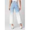 [BLANKNYC] Womens Bleached Leg Five Pocket Straight Leg Jeans, Stylish Pants & Designer Clothing(Toned Down)