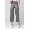 [BLANKNYC] Women’s Five Pocket Washed Black High Rise Straight Leg Jeans, Stylish Pants(Washed Black)