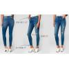 [BLANKNYC] Women’s Luxury Clothing Mid-Rise Skinny Denim Jeans, Comfortable & Stylish Pants, The Bond(Seashell)