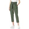 [BLANKNYC] Womens Paperbag Self-belted Tapered Pants, Comfortable & Stylish Trousers(Secret Garden)