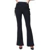 [BLANKNYC] Womens Womens Ponte Self Belt Cargo Pant, Comfortable & Casual Trousers(Mad Love)