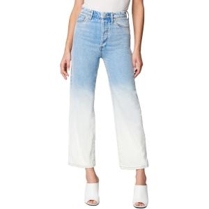 [BLANKNYC] Womens Bleached Leg Five Pocket Straight Leg Jeans, Stylish Pants & Designer Clothing(Toned Down)