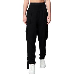 [BLANKNYC] Women’s Luxury Clothing Elastic Waistband Cargo Pant, Comfortable & Stylish(Knock Knock)