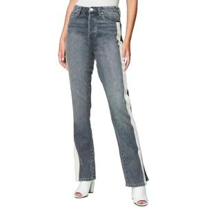 [BLANKNYC] Women’s Slit Straight Leg Pant(Black)