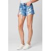 [BLANKNYC] Women’s Luxury Clothing High Rise Distressed Denim Shorts, Comfortable & Fitting(Cruise Control)