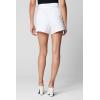 [BLANKNYC] Women’s Luxury Clothing High Rise Distressed Denim Shorts, Comfortable & Fitting(Head in the Cloud)