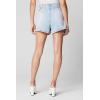 [BLANKNYC] Women’s Luxury Clothing High Rise Distressed Denim Shorts, Comfortable & Fitting(Payback)