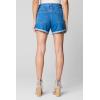 [BLANKNYC] Women’s Luxury Clothing High Rise Distressed Denim Shorts, Comfortable & Fitting(Rewrite the Stars)
