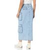[BLANKNYC] Women’s Women’s Denim Cargo Maxi Skirt(All Heart)
