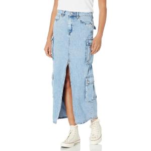 [BLANKNYC] Women’s Women’s Denim Cargo Maxi Skirt(All Heart)