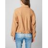 [BLANKNYC] Women’s Luxury Clothing Linen Utility Jacket With Pockets, Comfortable & Stylish Coat(A Game)