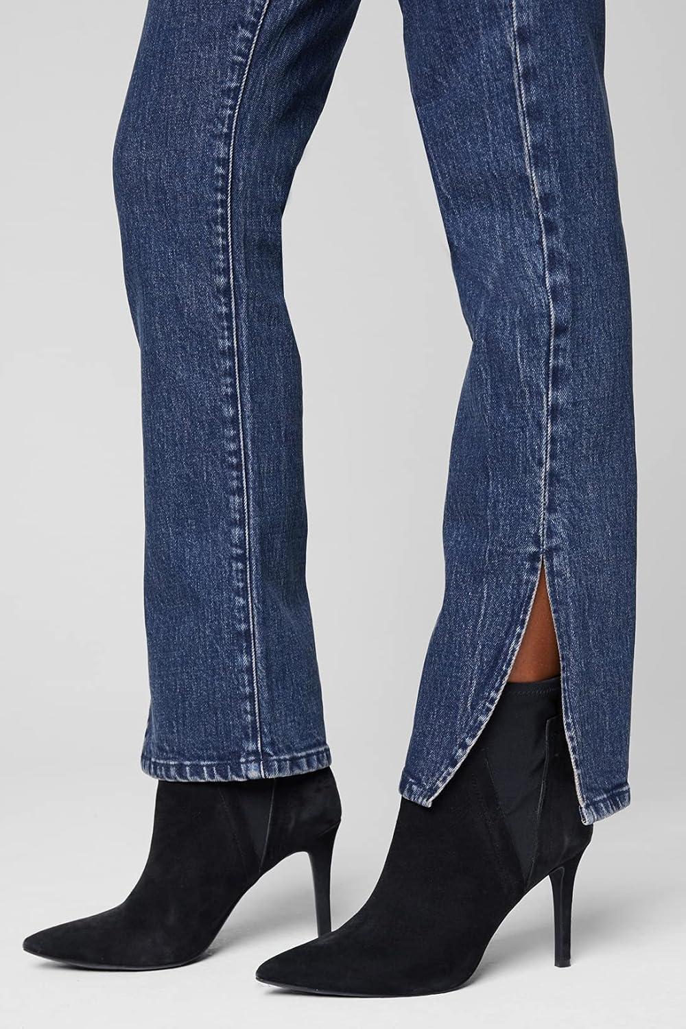 image:imageBLANKNYC Womens Luxury Clothing Long Slim Straight Denim Jeans Comfortable amp Stylish Pants The CooperBending Over Backwards