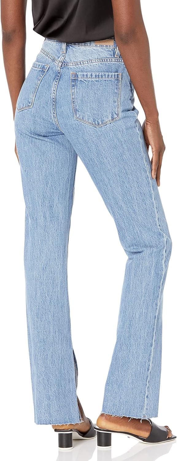 image:imageBLANKNYC Womens Luxury Clothing Long Slim Straight Denim Jeans Comfortable amp Stylish Pants The CooperNot Having It