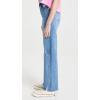 [BLANKNYC] Women’s Womens Five Pocket Wide Leg Jean with Rips at Knee, Fashionable & Stylish Pants(Sunset Rider)