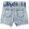 [BLANKNYC] Girls’ Elastic Waist Denim Drawstring Short, Comfortable & Stylish Clothing(Love on Top)