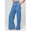 [BLANKNYC] Women’s Luxury Clothing Pleated Denim Jeans Trouser, Comfortable & Stylish Pants(Private Dance)
