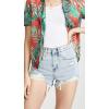 [BLANKNYC] Womens Pockets, Style, & Luxury Clothing Denim Jean Shorts with Pockets Always in Style Fashionable Comfortable(Acid Trip)
