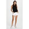 [BLANKNYC] Womens Pockets, Style, & Luxury Clothing Denim Jean Shorts with Pockets Always in Style Fashionable Comfortable(Great White)