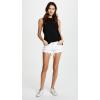 [BLANKNYC] Womens Pockets, Style, & Luxury Clothing Denim Jean Shorts with Pockets Always in Style Fashionable Comfortable(White)