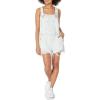 [BLANKNYC] Women’s Luxury Clothing Denim Shortall Rompers With Destructed Hem Finish, Comfortable & Stylish(Piano Solo)