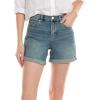 [BLANKNYC] Womens Pockets, Style, & Luxury Clothing Denim Jean Shorts with Pockets Always in Style Fashionable Comfortable(Star Bursts)