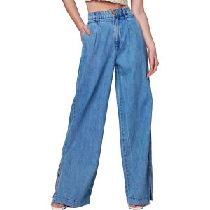 [BLANKNYC] Women’s Luxury Clothing Pleated Denim Jeans Trouser, Comfortable & Stylish Pants(Private Dance)
