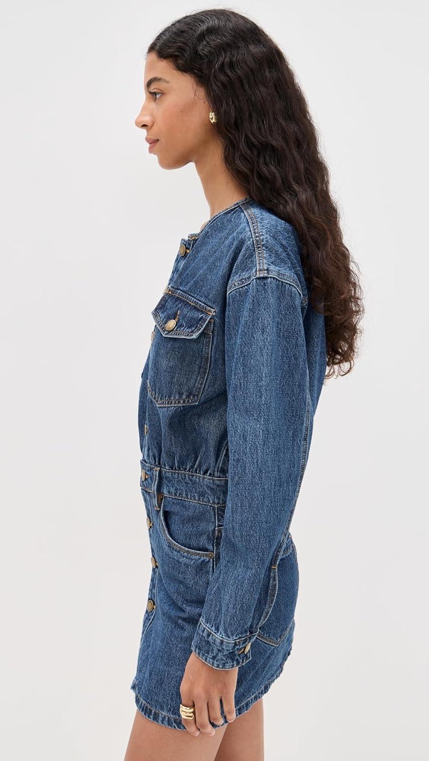 image:imageBLANKNYC Womens Ready Set Go DressMed Indigo