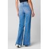 [BLANKNYC] Women’s Wide Leg Longer Inseam Denim Jean with Rips, Comfortable Pants & Designer Clothing(Cruise Control)