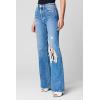 [BLANKNYC] Women’s Wide Leg Longer Inseam Denim Jean with Rips(Cruise Control)