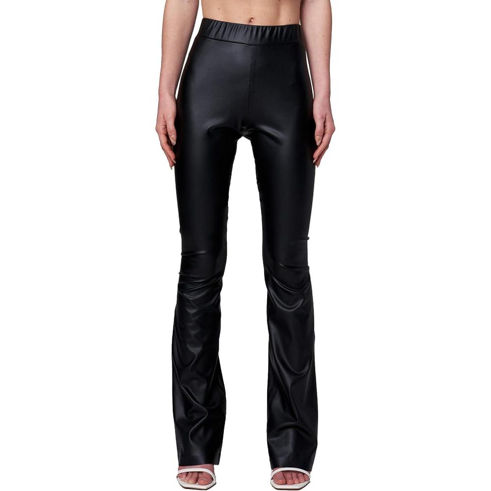 image:imageBLANKNYC Womens Hoyt Vegan Leather Mini Boot Cut LeggingYou Matter