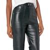 [BLANKNYC] Women’s Faux Leather Track Record Pants(Green)
