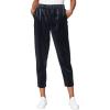 [BLANKNYC] Women’s Womens Elastic Waist Vegan Leather Pant with Welt Pockets, Fashionable & Stylish Pants(Super Freak)