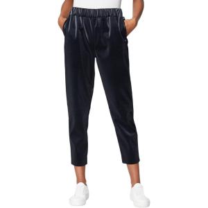 [BLANKNYC] Women’s Womens Elastic Waist Vegan Leather Pant with Welt Pockets, Fashionable & Stylish Pants(Super Freak)