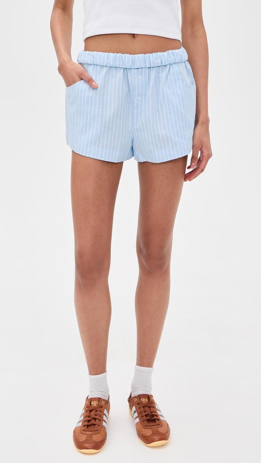 image:imageBLANKNYC Womens Sky Dive ShortsSky DiveBlue
