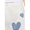 [BLANKNYC] Women’s Head in the Clouds Reeve Shorts(White/Blue)