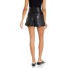 [BLANKNYC] Women’s Luxury Clothing High-Rise Leather Short with Self Tie(Suspicious Mind)