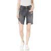 [BLANKNYC] Womens Luxury Clothing High Rise Long Denim Short With Rips, Comfortable & Stylish(It’s in the Bag)
