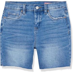 [BLANKNYC] Girls Five Pocket Medium Wash Bermuda Short, Comfortable & Stylish Clothing(Forget It)
