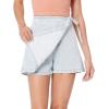 [BLANKNYC] Womens Lightwash Denim Tie Front Skort, Stylish, Comfortable & Designer Clothing(Don’t You Know)