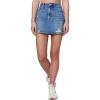 [BLANKNYC] Women’s Luxury Clothing Sustainable Denim Distressed Five Pockets Mini Skirt, Comfortable & Stylish(Eye Opener)