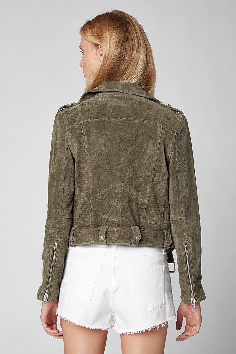 image:imageBLANKNYC Womens Suede JacketHerb