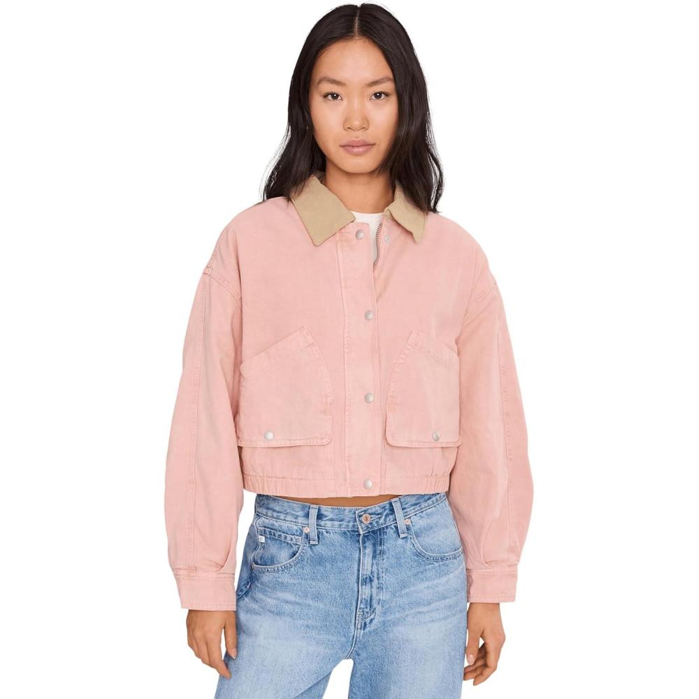 image:imageBLANKNYC Womens Lawn Party Barn JacketPink