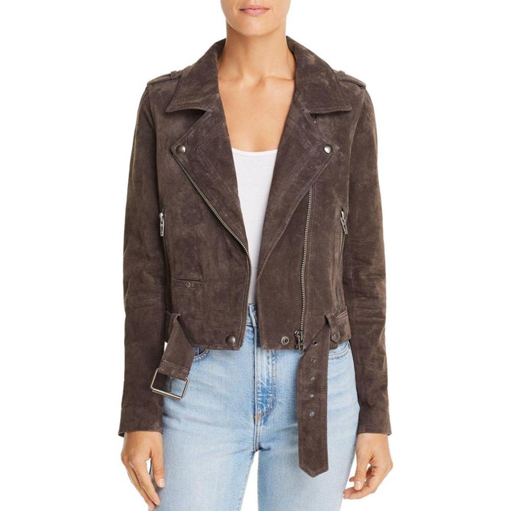 image:imageBLANKNYC Womens Suede JacketFrench Grey