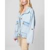 [BLANKNYC] Women’s Tencel Utility Jacket(Blue Lagoon)