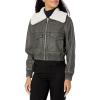 [BLANKNYC] Women’s Women’s Vegan Leather Jacket(Night Crawler)