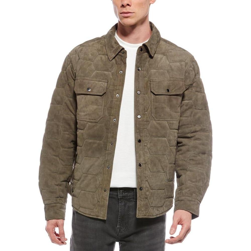 image:imageBLANKNYC Mens Blanknyc Mens Suede Shirt JacketOver the Moon