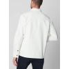 [BLANKNYC] Men’s Lucent White Shacket, Comfortable & Designer Clothing(Lucent White)