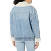 [BLANKNYC] Women’s Women’s Denim Sherpa Jacket(Crash Course)