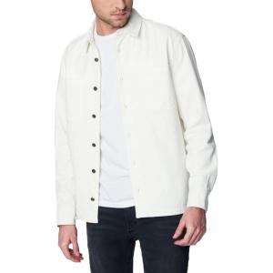 [BLANKNYC] Men’s Lucent White Shacket, Comfortable & Designer Clothing(Lucent White)